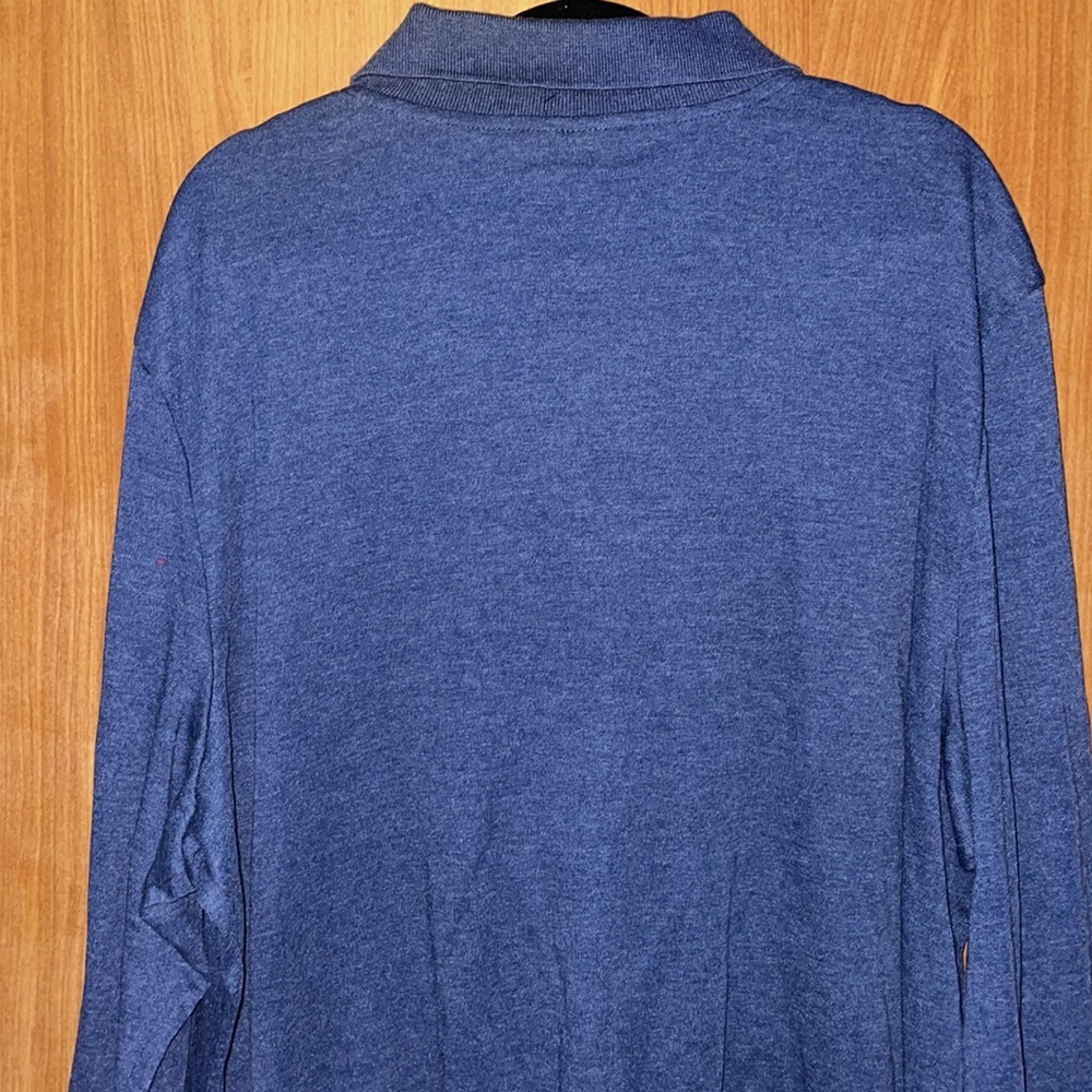 NWT Alfred Dunner Spliced Embroidered Top - Denim Blue - Size 2X - Picture 11 of 12